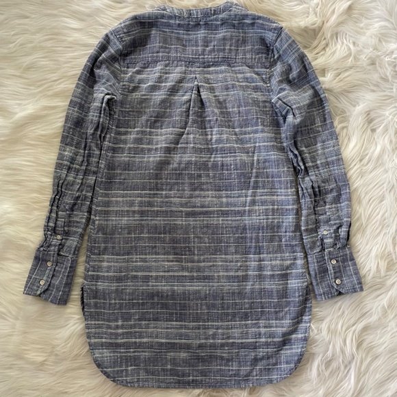 Merona Blue Striped Swim Coverup - Picture 7 of 10